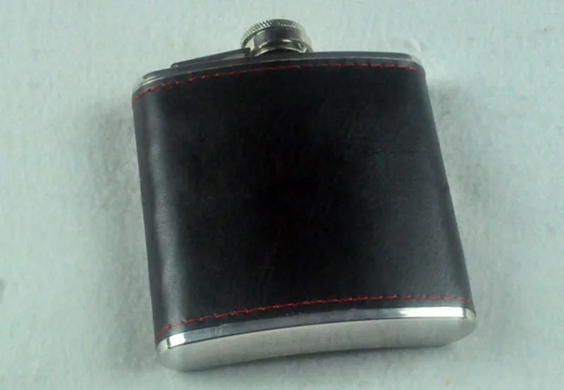 1PC-6Oz-Ounces-Men-Protable-Black-Leather-Hip-Flasks-Wine-Bottle-Stainless-Steel-Flagon-With-A-Funnel-For-Gifts (4)