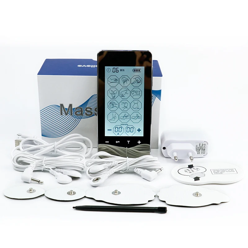 LCD Digital Meridian Therapy Machine Weight Loss Body Slimming Massager Pulse EMS TENS Acupuncture Physiotherapy With 12 Modes LCD Digital Meridian Therapy Machine Weight Loss Body Slimming Massager Pulse EMS TENS Acupuncture Physiotherapy With 12 Modes
