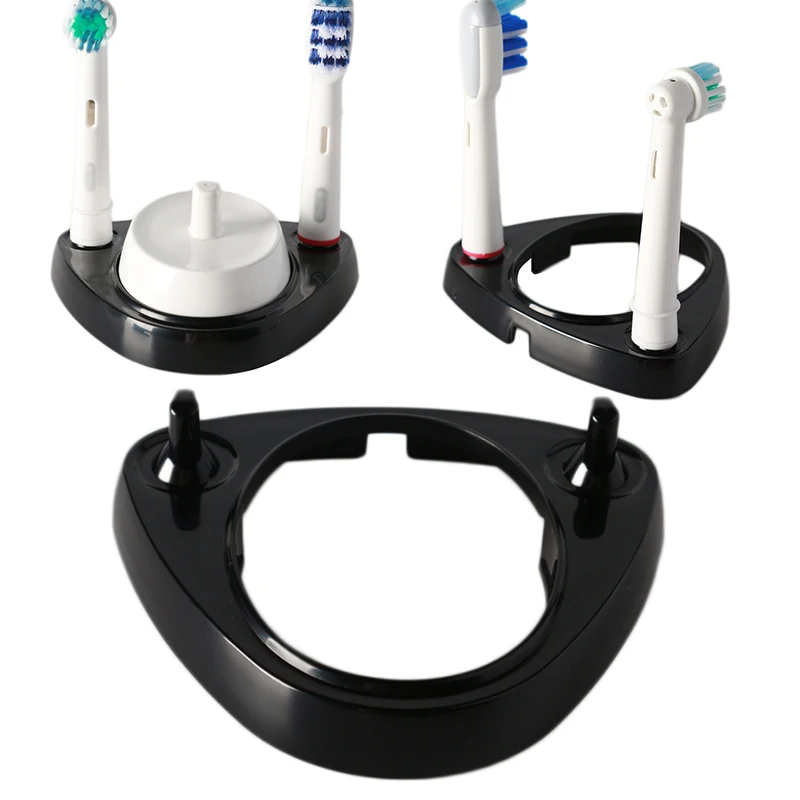 1 шт., электрическая зубная щетка для гигиены полости рта, подставка для поддержки, белый, черный держатель, 2 головки для зубной щетки с зарядным основанием, держатель для доков