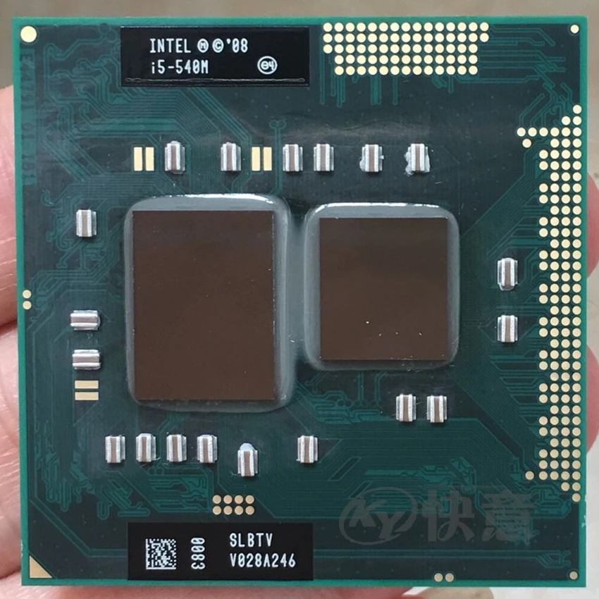 best cpu for gaming Original intel CPU laptop i5-540M cpu 3M Cache 2.53 GHz to 3.066 GHz i5 540M PGA988 processor Compatible HM57 HM55 QM57 cpu for sale