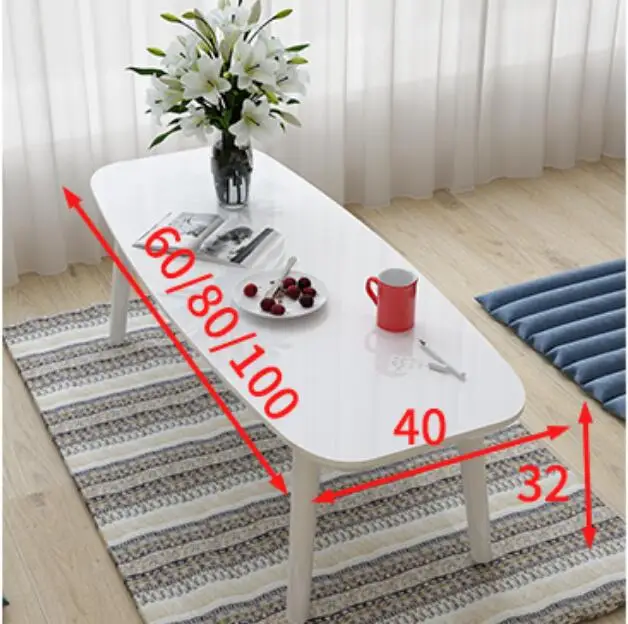 80*40*32CM Modern Coffee Table Sofa Side Tea Table Living Room Corner Table