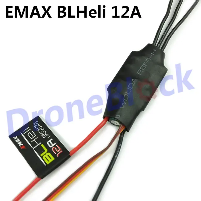 EMAX BLHeli ESC 12A (2 ~ 4 S) BEC бесщеточный скоростной контроллер | Игрушки и хобби