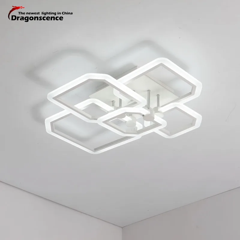 Dragonscence Minimalist Modern led ceiling light for living room bedroom lighting Home Decorative Rectangle ceiling lamp 