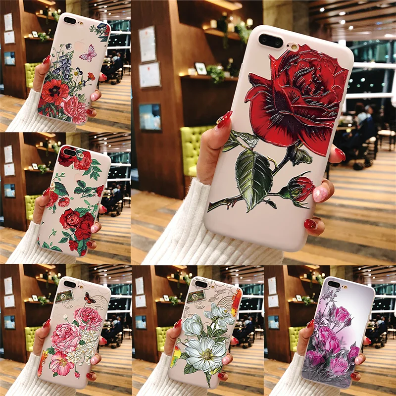 

Retro Flower Emboss Case For Xiaomi Redmi S2 4A 4X 5A 5 Plus 6A 6 Pro Note 7 6 5 3 Pro 7S 4 Global 4X 5A Mi 9 8 A2 Lite A1 Cover