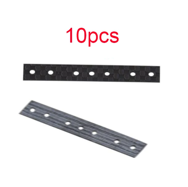 

10PCS 5/7 Degree Angle Plate Carbon Fiber Angle Gasket Long/Short Washer Strip For Tamiya Mini 4WD Racing Car Model