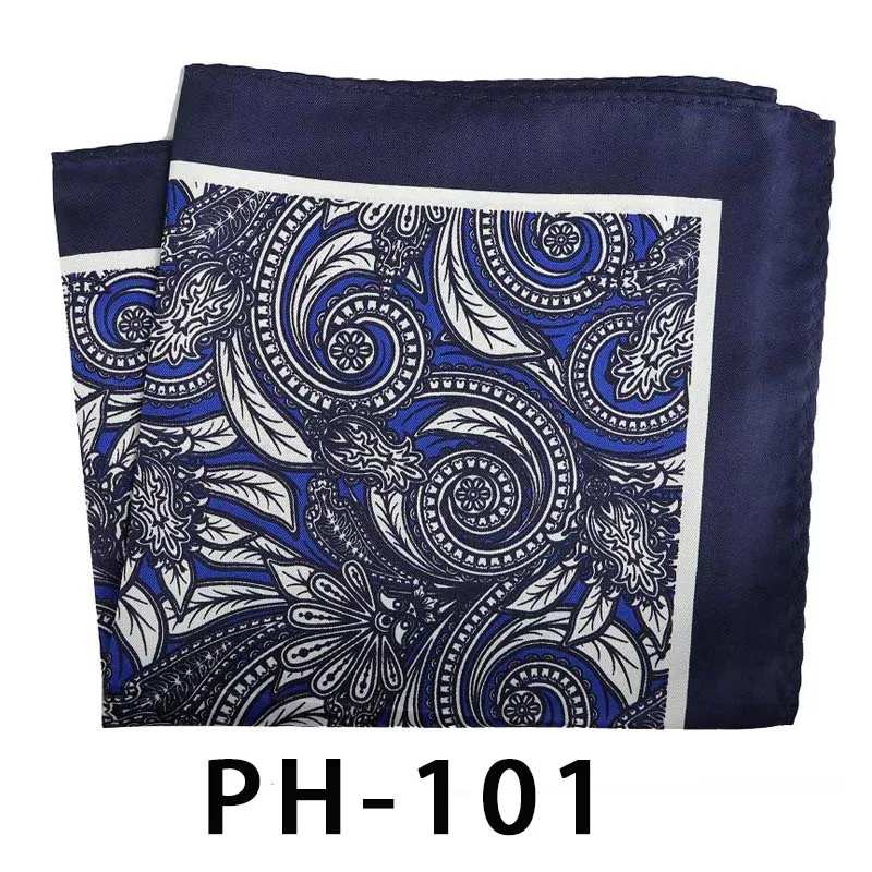 PH-101 28 цветов, мужской платок, полиэстер, карманный, квадратный, Цветочный, носовой платок, с рисунком, D, бизнес, Свадебная вечеринка, 32*32 см, PH73-105 - Цвет: PH-101