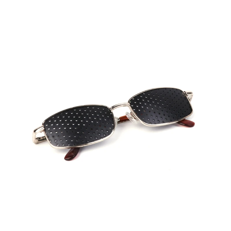 

Metal Glasses Exercise Eyewear Eyesight Improvement Vision Training Black New