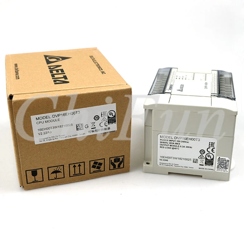 Бесплатная доставка Delta новый оригинальный DVP16EH00T3 PLC EH3 серии 8DI 8DO транзистор