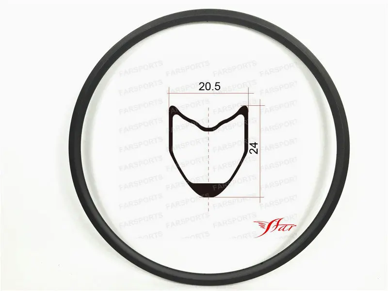 

Super light 24/38/50/60/88mm depth carbon tubular rims for road carbon wheels with Basalt brake surface 16-32H bicycle rim 3K/UD