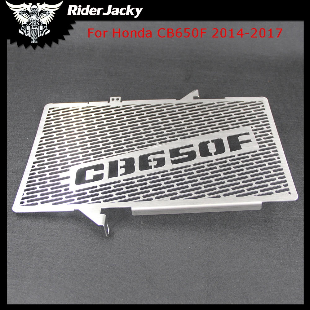 

CNC Stainless Steel Motorcycle Radiator Grille Guard Cover Protector For HONDA CB650F CB 650F 2014-2017 2015 2016