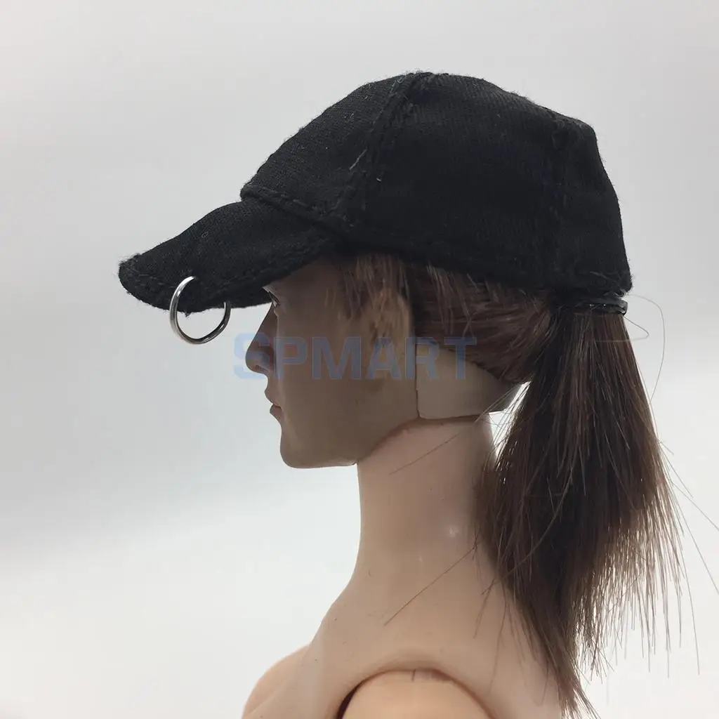 1/6 Scale Women Baseball Hat Female Cap for 12 inch Soldier    Kumik Action Figure Doll Toy DIY Accessories