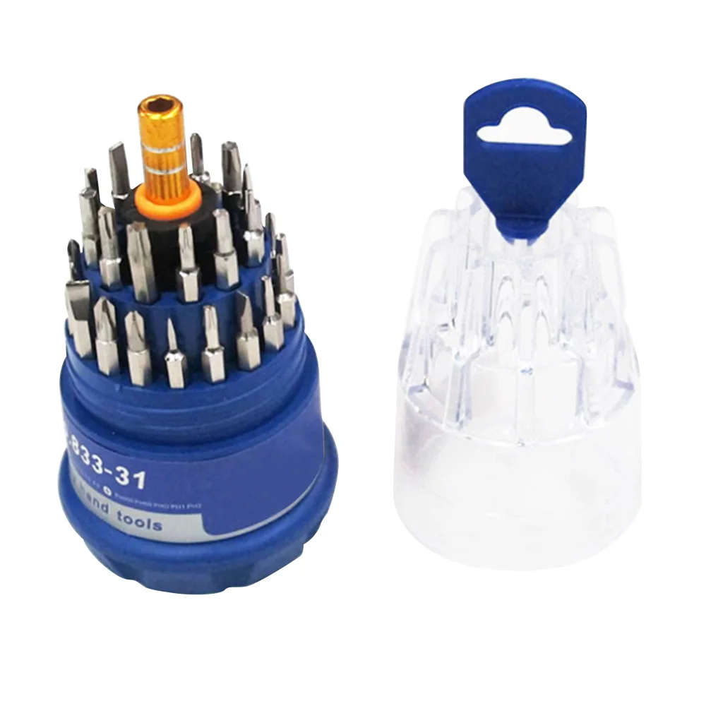 

31 in 1 Magnetic Screwdriver Set Hand Tool Screwdriver Bits for Cell Phone Watch Laptop Screwdriver Repair Tool