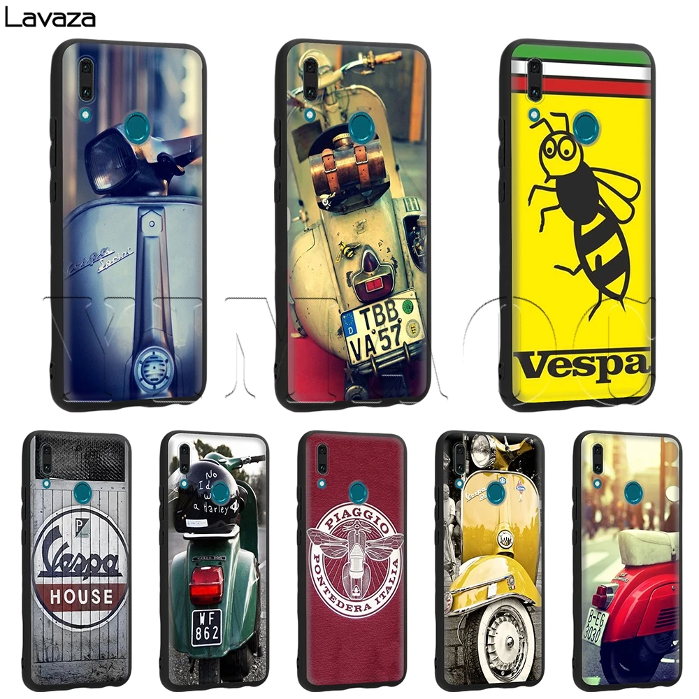 

Lavaza Vespa Scooter Case for Huawei Mate 30 20 Honor 6a 7a 7c 7x 8C 8x 9 10 Nova 3i 3 Lite Pro Y6 2018
