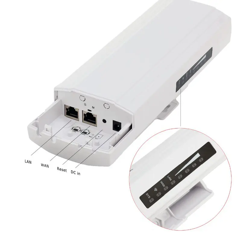 Cpe маршрутизатор 2,4 г 3 км Wi Fi мост наружный ретранслятор Wifi Extender точка доступа маршрутизатор Поддержка шлюз супер Wds ЕС Plug