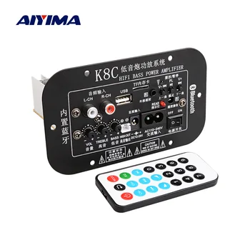 

AIYIMA Subwoofer Bluetooth Amplifier Board Car Amplifieres DIY Sound System Speaker Home Theater For 5-10Inch Subwoofer DIY