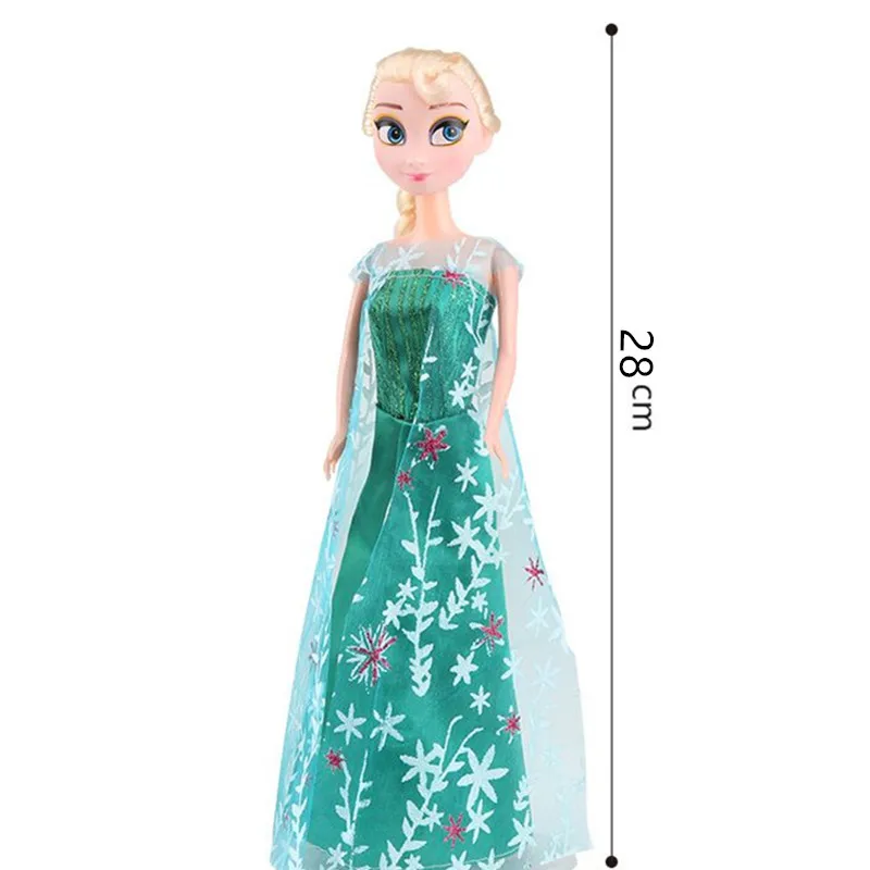 Disney Frozen Cartoon Dolls Snow Queen Anna Elsa Princess Character Action Model Toys Children Girls Birthday Gift Toys Disney Frozen Cartoon Dolls Snow Queen Anna Elsa Princess Character Action Model Toys Children Girls Birthday Gift Toys