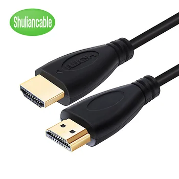

Shuliancable HDMI cable High speed Gold Plated Plug Male-Male HDMI Cable 1m 1.5m 2m 3m 5m for HD TV XBOX PS3 computer