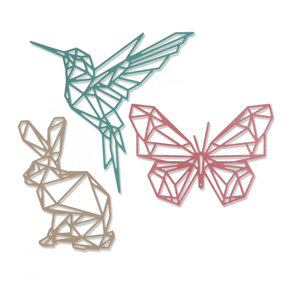 

Butterfly Bird Rabbit Animals Shape Metal Cutting Dies Stencil Scrapbook Album Embossing For Gift Card Making Handcrafts Decor