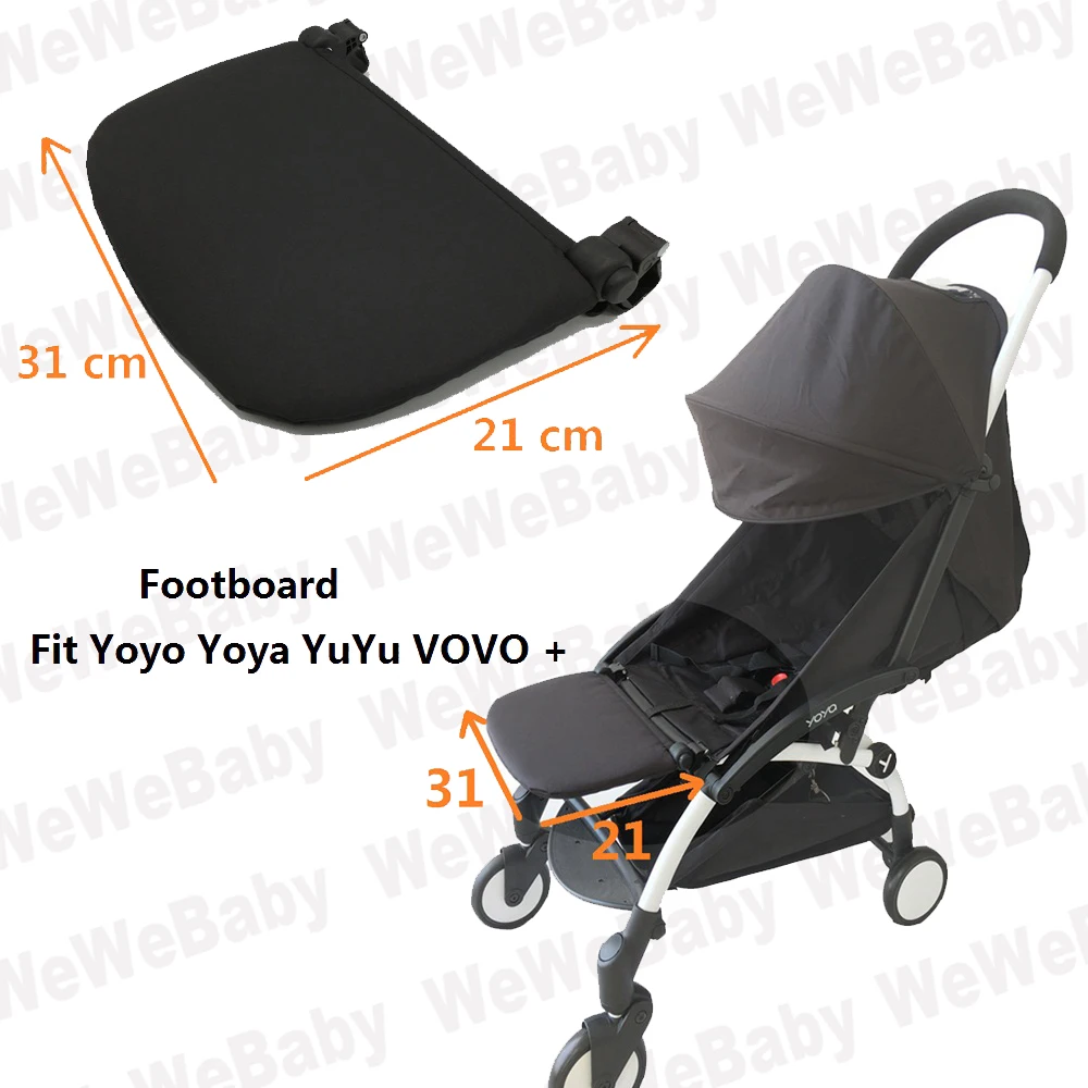 Детская коляска Аксессуары для ног feetboard 21 см Расширенный для babyzen YoYo коляска органайзер для ног доска для бега подножка