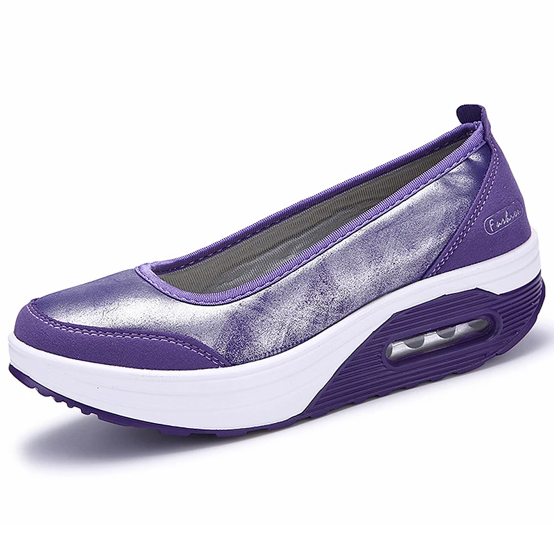 

Sports shoes Breathable Toning Shoes women sneakers for fitness sneakers woman Size 35-41 sports with wedge Toning Shoes