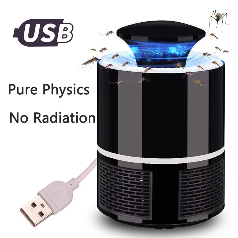  Mosquito Killer USB Electric Mosquito Killer Lamp Photocatalysis Mute Home LED Bug Zapper Insect Tr - 32995677920