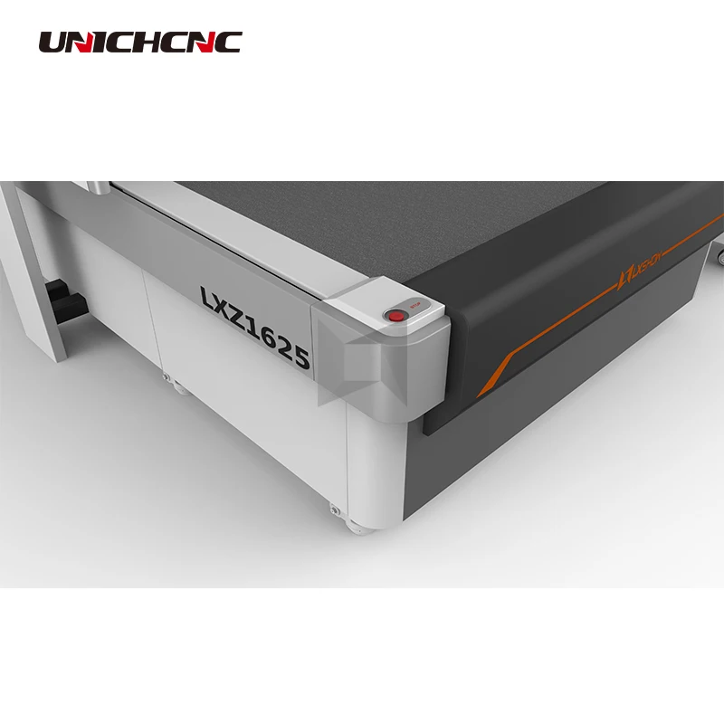 UNICHCNC CCD камера плоттер Осциллирующий нож CNC режущий станок для пены лист круглой резки