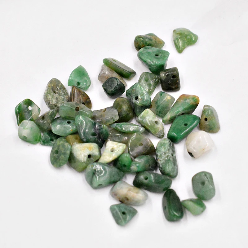 

FLTMRH Natural Stone Chips Tiger eyes /Rose quartzs/ Jewelry Making Beads Stand DIY Bracelet Gem-inside