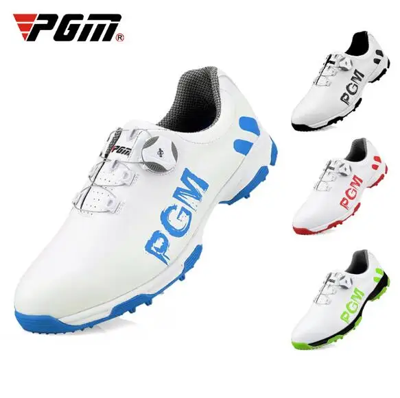 

PGM XZ103 Men professional golf shoes microfiber waterproof Breathable ultra-light non-slip golf Sneakers men leather sneakers
