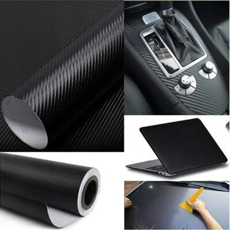 

10X127 Car-styling Carbon Fiber sticker for opel astra h toyota corolla honda civic mazda3 6 peugeot 307 206 accessories