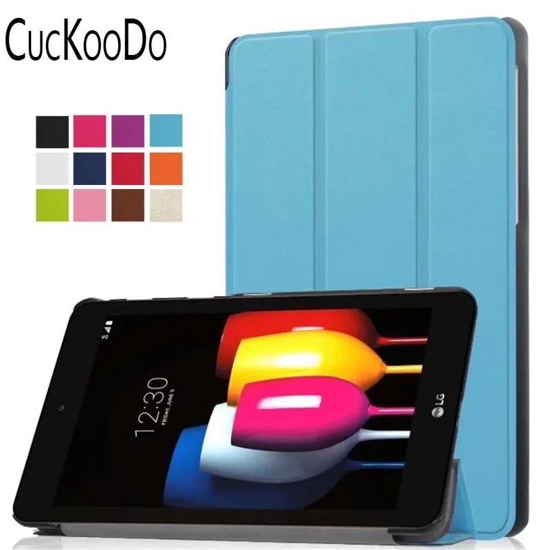 US $265.00 CucKooDo 50Pcslot Slim Stand Hard Shell Case Protective Cover for LG G Pad F2 80 Sprint Model LK460 8 Tablet 2017 Release