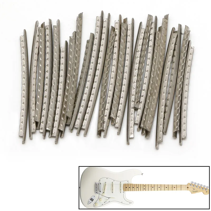 Classical Acoustic Guitar Fret Wire 24 Fingerboard Frets 2.0mm Slivery