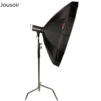 

80cm 31" Easy Open Silver Soft Umbrella Softbox SpeedBox Bowen S-Type Foldable honeycomb grid 16 metal rods with grill CD15