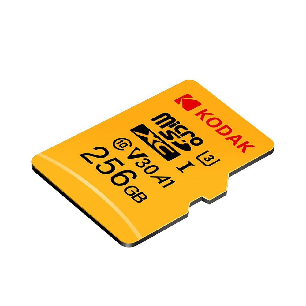 Kodak Micro SD карты 128 ГБ оперативной памяти, 32 Гб встроенной памяти, 64 ГБ 128 ГБ 256 ГБ TF карта Class10 U3 A1 V30 слот для карт памяти 100 МБ/с. чтения Скорость Micro SD карта памяти на 32 ГБ