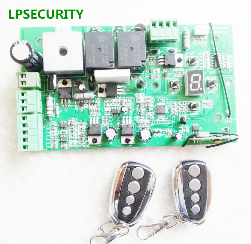 LPSECURITY 24VDC материнская плата, раздвижной контроллер двигателя постоянного тока 2 или 4 пульта дистанционного управления по выбору|controller control|control 4controller dc | АлиЭкспресс
