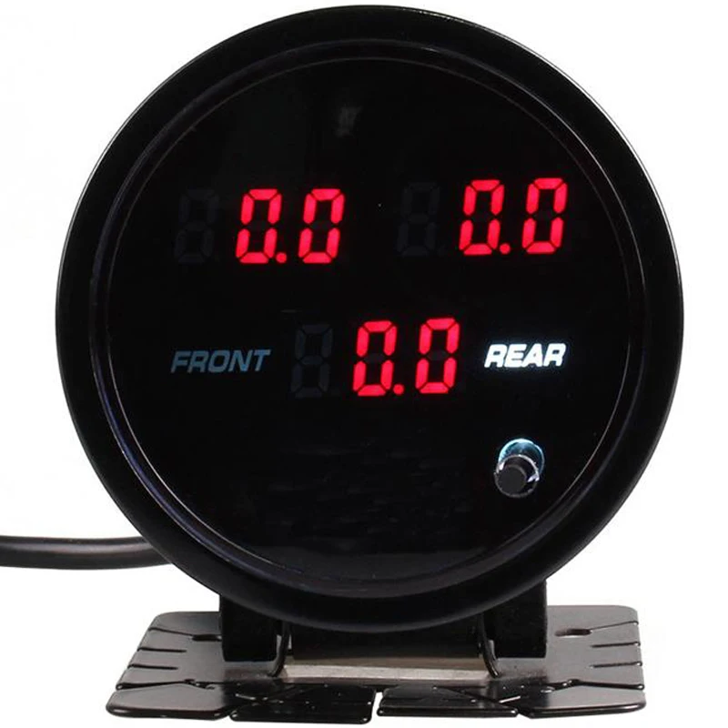 US $100.00 60mm Digital Air Pressure Gauge High Accuracy Barometers Monitoring Tools Tester For Car Motorcycle Bicycle 5pcs 18npt Sensors