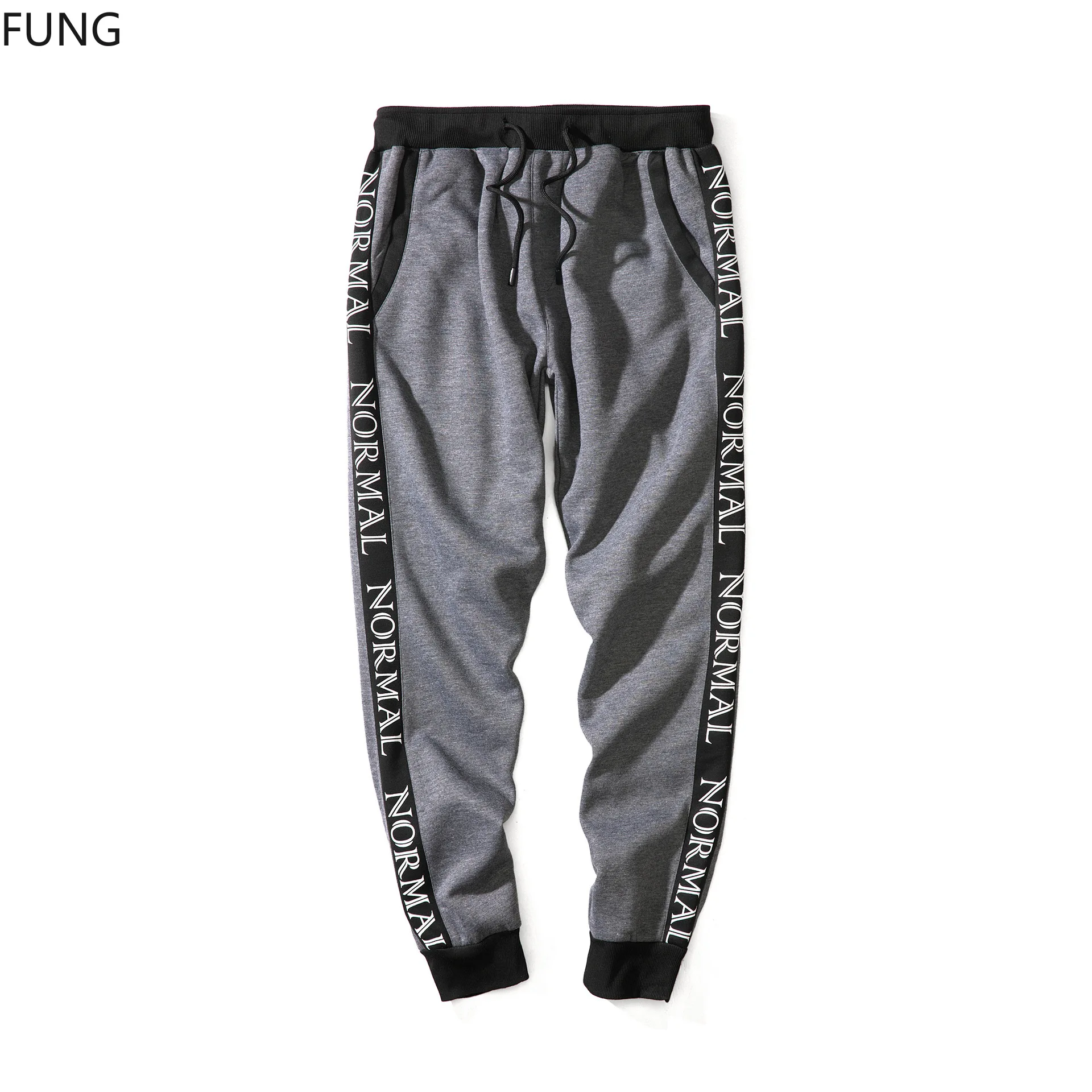 

2018 autumn new style casual pants, sports pants, men's loose laced trousers