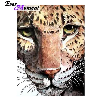 

Ever Moment Diamond Painting Tiger Face Picture Of Rhinestone Mosaic Full Square Drill Diamond Embroidery Decoration Home 3F1000
