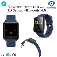 Высококачественные умные спортивные часы на браслете 1," TFT высокое разрешение цветной кровяное давление кислород пульсометр браслет
