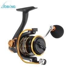 

Bobing 10+1BB 5.2:1 Gapless Spinning Fishing Reel Wheel Metal Front Drag 1000-4000 CNC Rocker Carp Casting Gear+Spare Spool