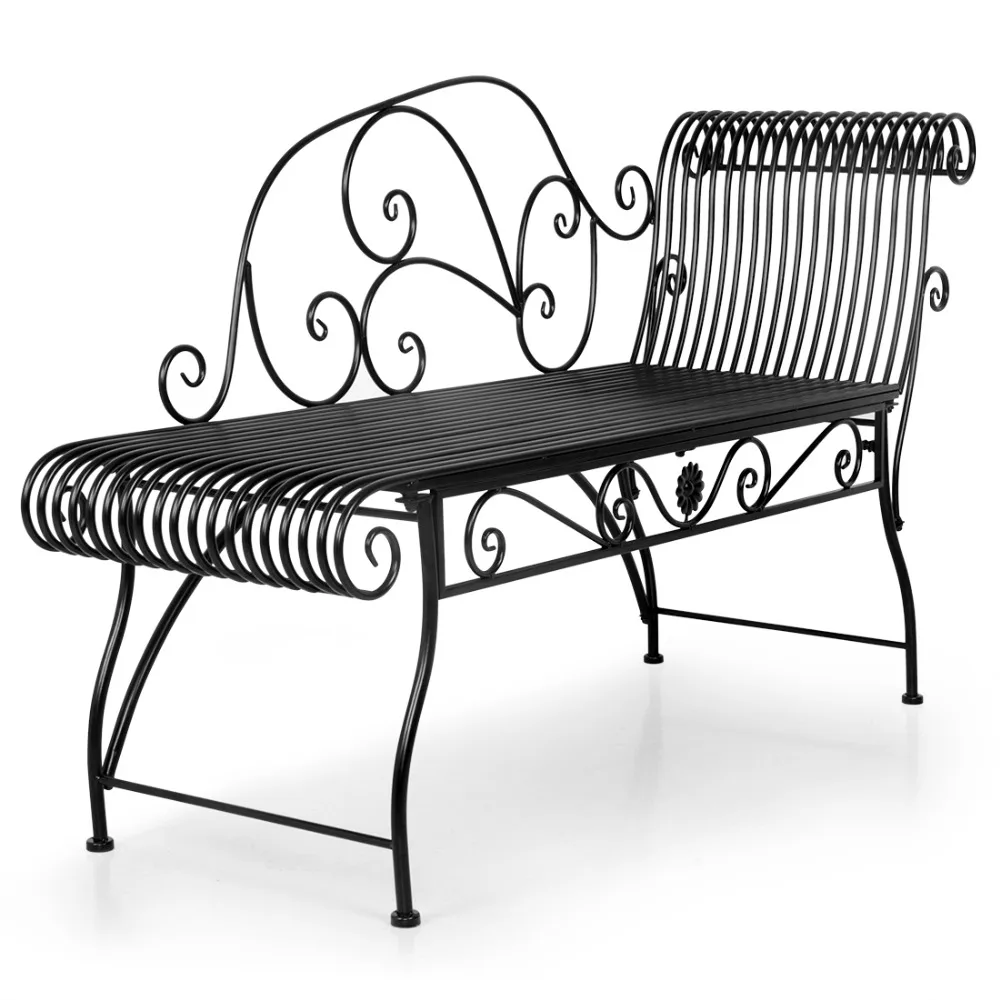 HLC Royal Lounge Chair Ring Holder Single Outdoor Chaise Lounge Patio