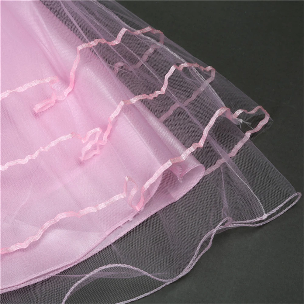 Yeedison Cute Flower Girls Dress Summer Bow Kids Princess Dresses For Girl Party And Wedding Costume 2018 New Children Ball Gown (4)