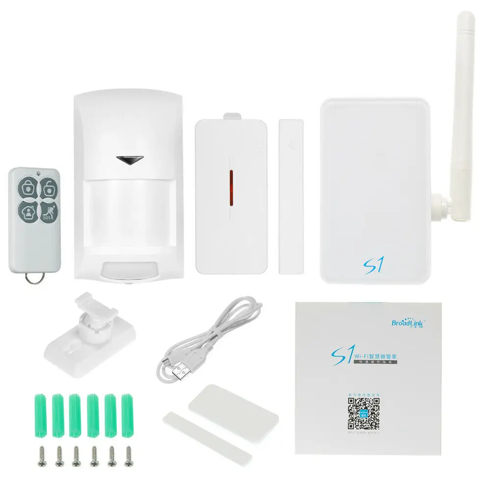 Broadlink S1 Hub Kit детектор охранной сигнализации 433HMz датчик движения двери