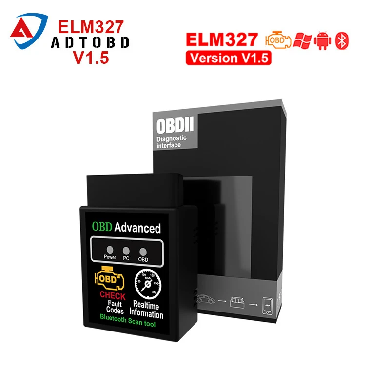 ELM327 Диагностика автомобиля переключатель включения/выключения Bluetooth V2.1 elm327 obd2 OBD