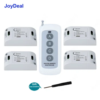 

Wireless Wifi Light Switch 433Mhz Universal 10A 220V RF Smart Home Led Lamp Bulb Wi-Fi Remote Control Switch Via iOS Android App