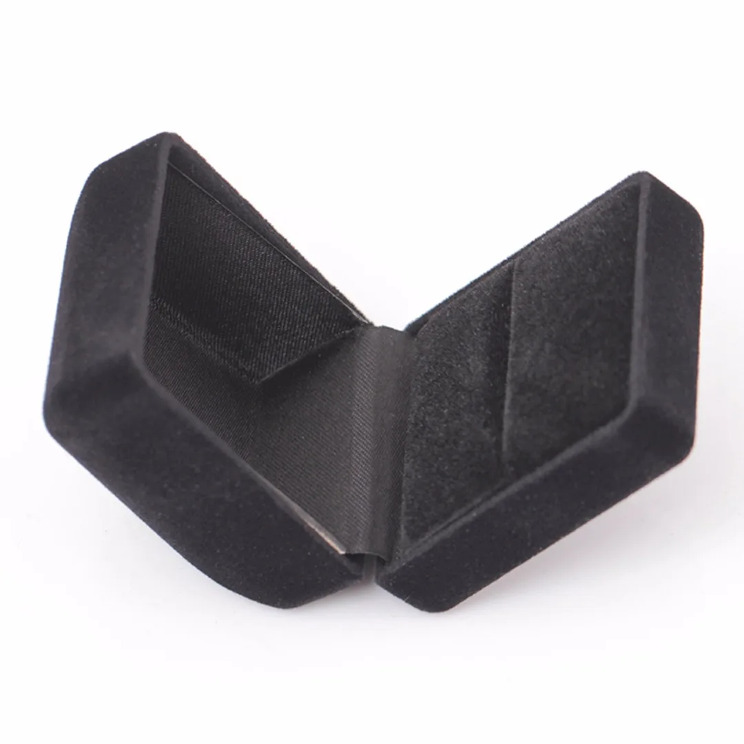 Classic Square Velvet Wedding Ring Earring Necklace Jewelry Storage Gift Box Organizer Display Case Gift Boxes Shellhard