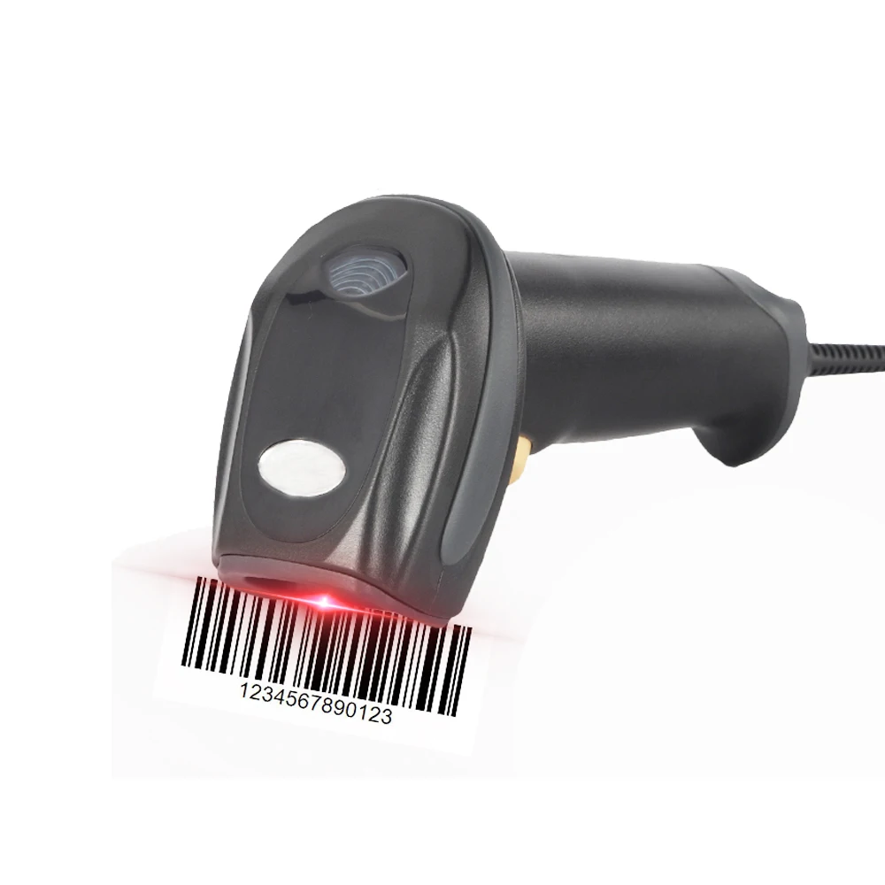 

Wireless Barcode Scanner 32 Bit High Speed Laser Scanner Reader BC2801W