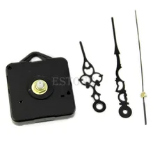 E74 Nuevo Mecanismo Cuarzo Reloj de Reparación Kit de Herramientas de BRICOLAJE Negro + Manos Negras Caliente
