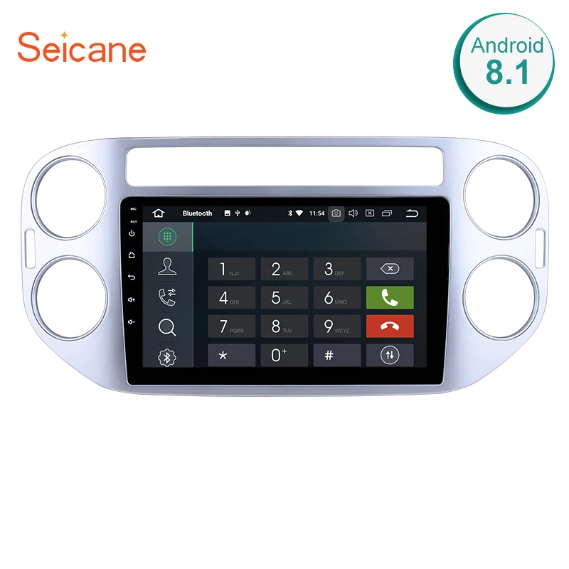 

Seicane 9 Inch Android 8.0 /8.1 Car Bluetooth Radio For 2010 2011 2012 2013 2014 2015 VW Volkswagen Tiguan WiFi GPS Navigation