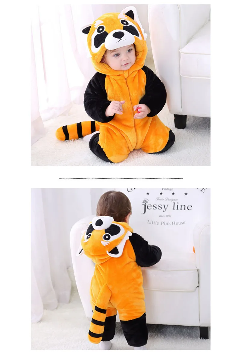 Brand New Baby Rompers Winter Thick  Baby Boy Girls Outdoor Wear Clothes Cotton Baby Romper Long Sleeve Newbore Rompers Hat 14