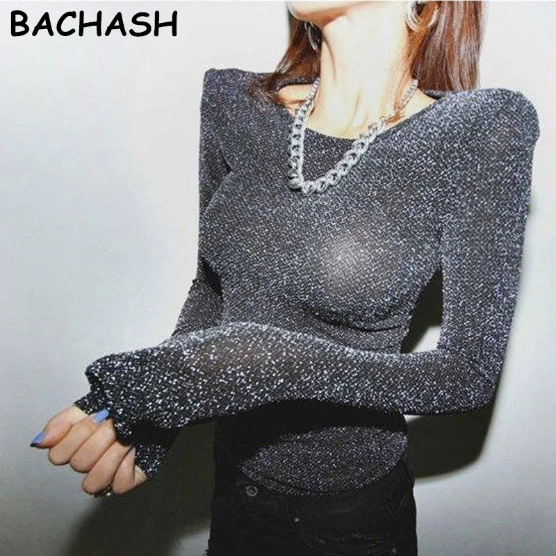 BACHASH пуловер 2019 сезон: весна-лето новые модные женские туфли свитер женский